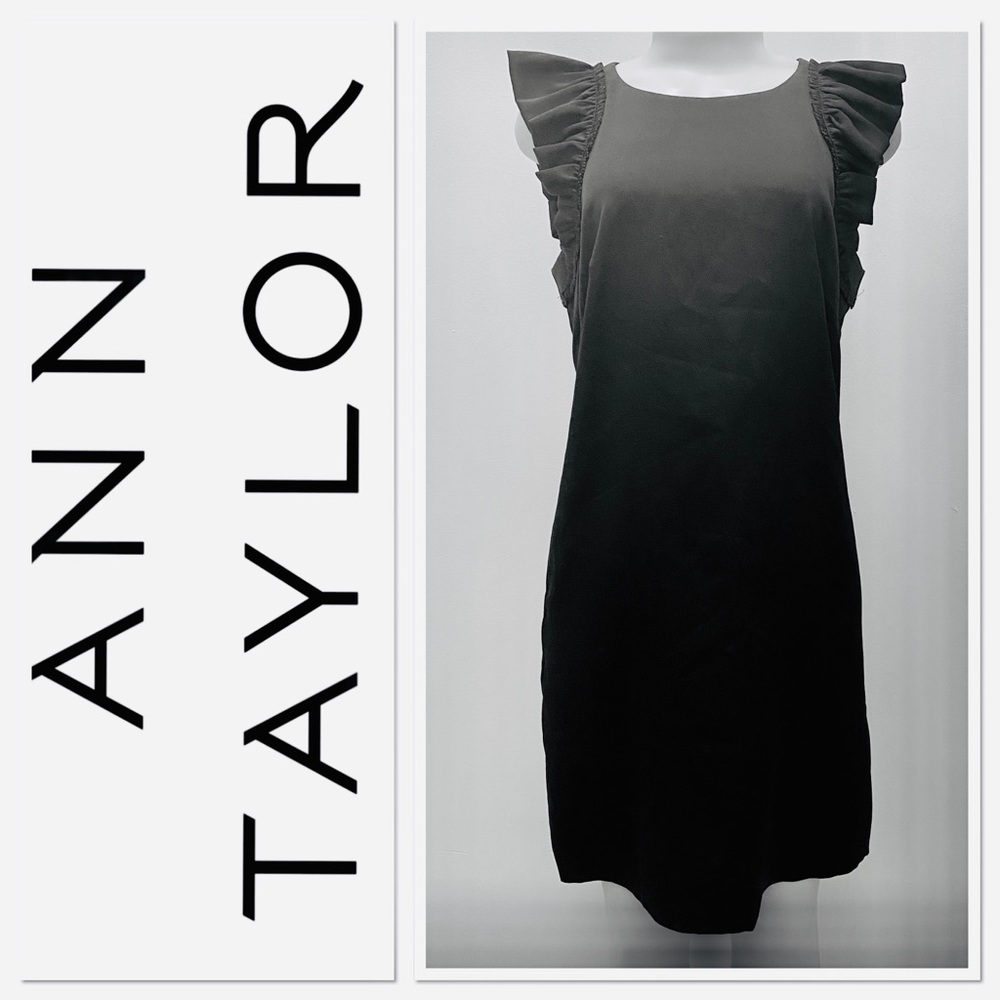 Ann Taylor Ruffled Sleeve shift Dress